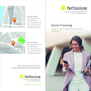 Flyer Social Freezing @ 